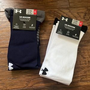 NWT! Under Armour Soccer Over the Calf Socks